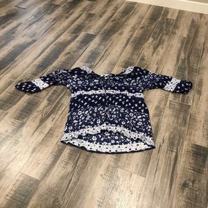 Dress barn 3/4 sleeve top